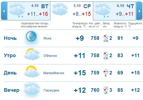 Самая точная погода новгород