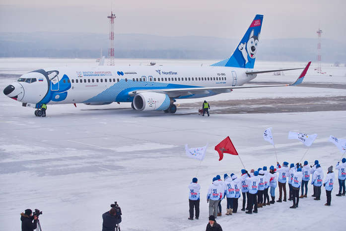 Красноярск норильск. Самолеты Нордстар Красноярск Норильск. Лайка Нордстар самолет. Нордстар Красноярск 2019. Боинг 737 Нордстар лайка.