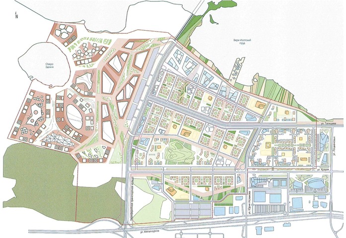 Карта застройки екатеринбурга до 2025