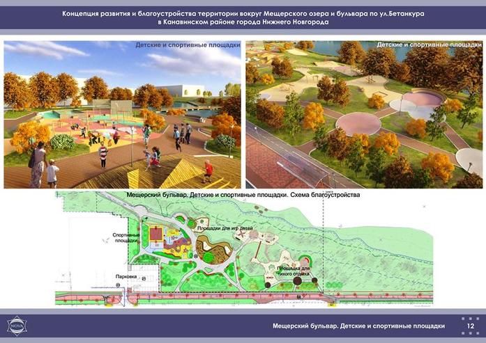 План парка швейцария нижний новгород после реконструкции