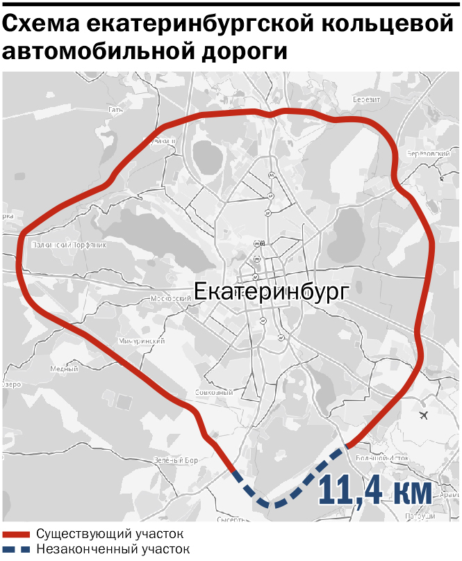 Екад екатеринбург схема с километражем