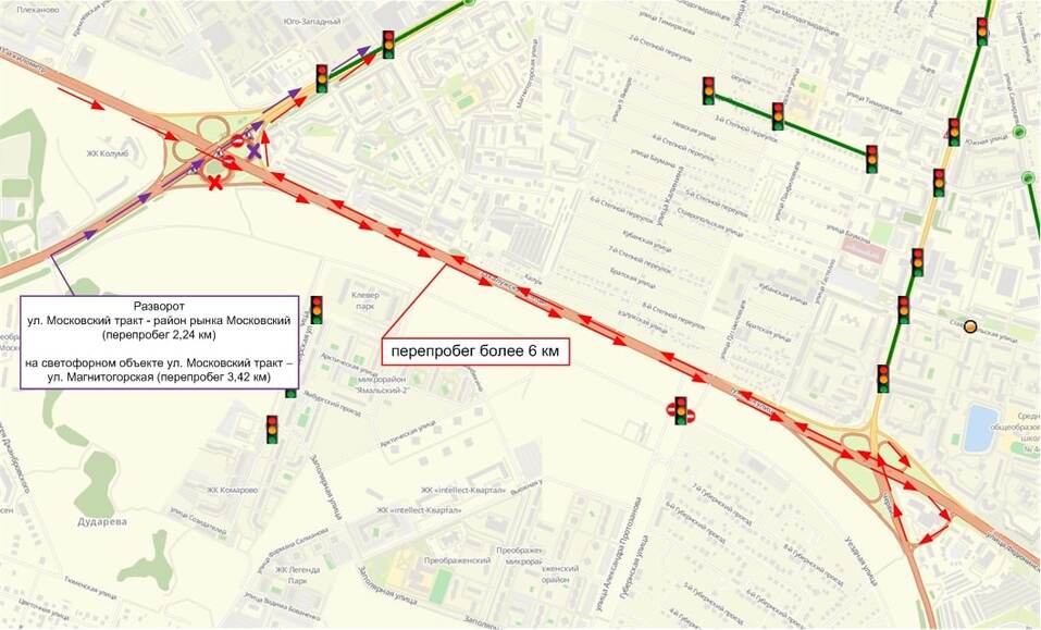 Развязка на московском тракте тюмень схема