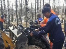 Вывезли 220 куб.м. мусора. Нижегородский водоканал завершил уборку на своих объектах 