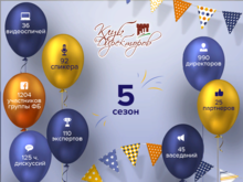 «Продажи: суть или видимость?»
Клубу Директоров 5 лет! 
