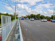 На три месяца раньше. В Нижнем Новгороде открыли путепровод на Московском шоссе
