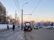 Запланированная уборка улиц Новосибирска в ближайшие сутки. Список