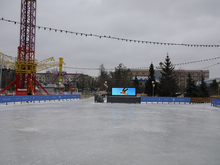 В центре Тюмени на этой неделе откроются три больших катка