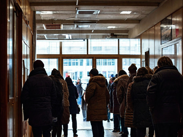 В Екатеринбурге толпа мигрантов вынесла дверь в миграционный центр. Что происходит?